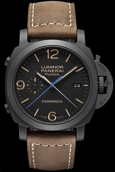 luminor panerai flyback ceramica|luminor panerai daylight price.